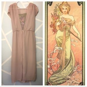 Vintage Art Nouveau Dress
